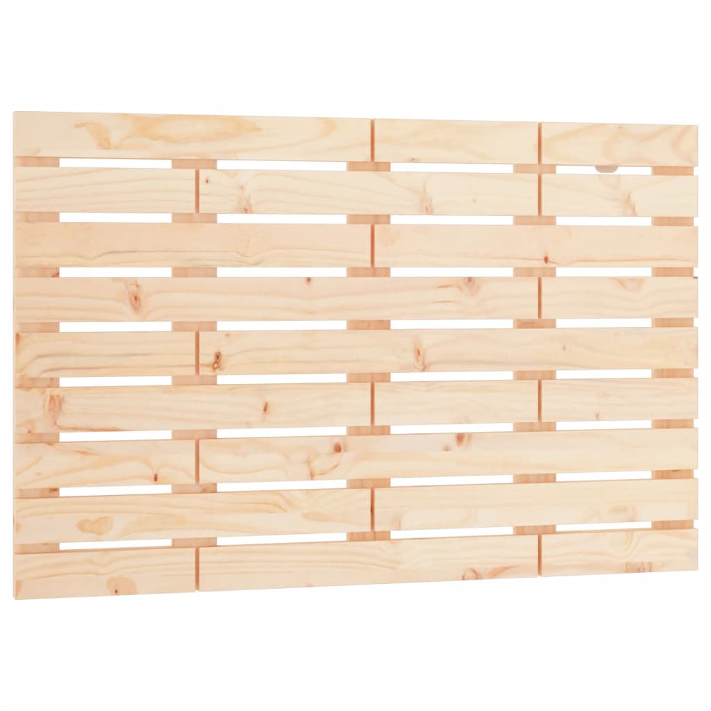 vidaXL Tête de lit murale 106x3x63 cm Bois massif de pin