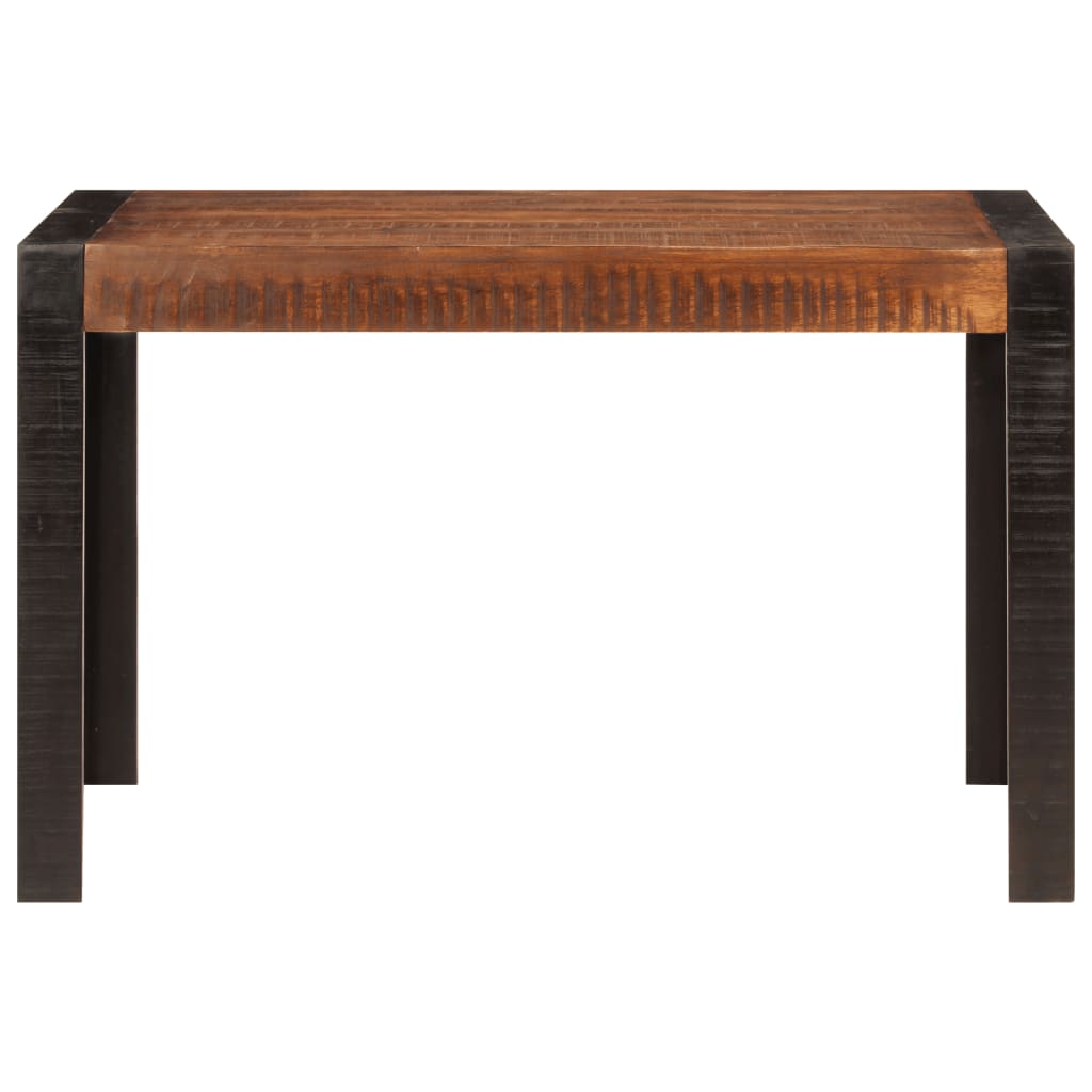 vidaXL Table à dîner marron miel 120x60x76 cm bois de manguier massif