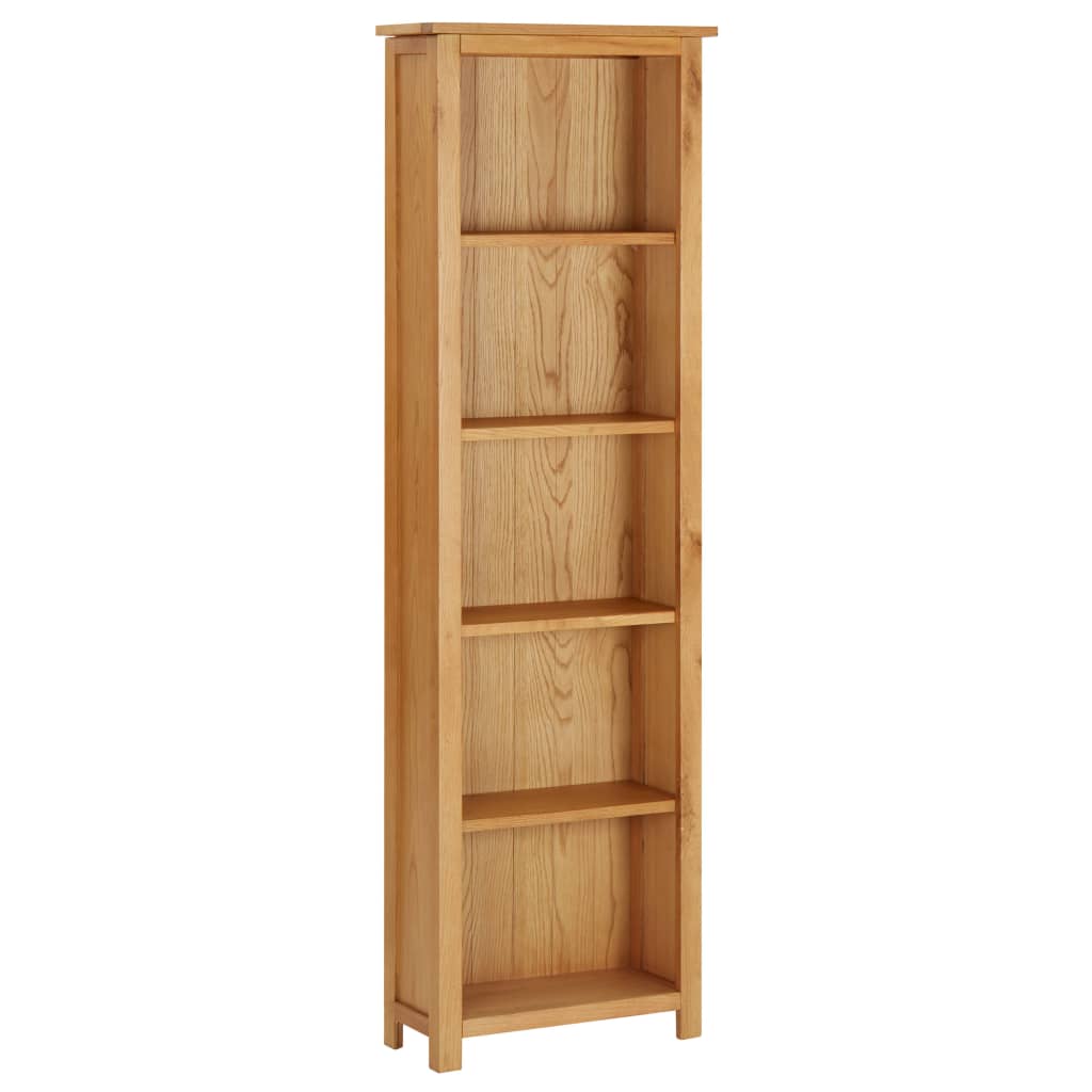 vidaXL Bibliothèque 52x22,5x170 cm Bois de chêne massif