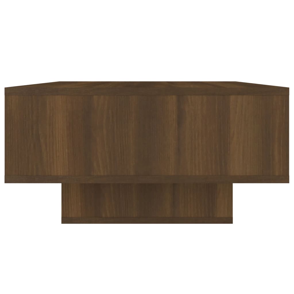 vidaXL Table basse Chêne marron 105x55x32 cm Bois d'ingénierie