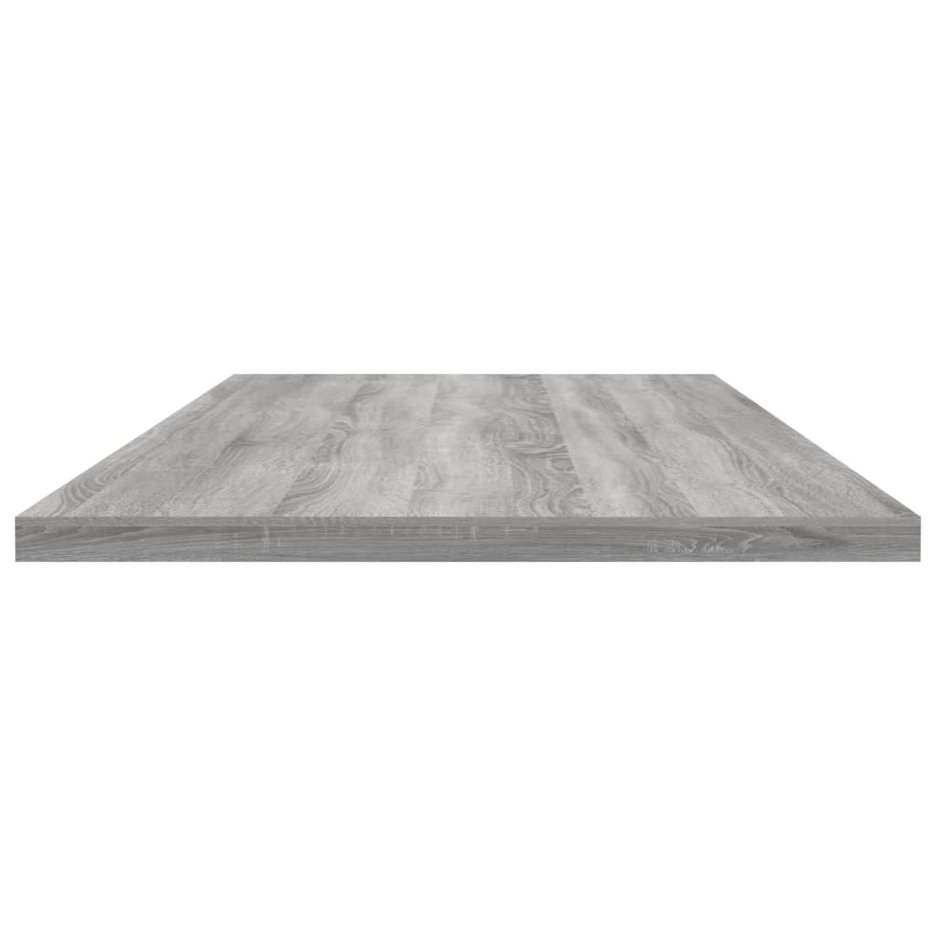 vidaXL Étagères murales 4 pcs sonoma gris 100x30x1,5cm bois ingénierie