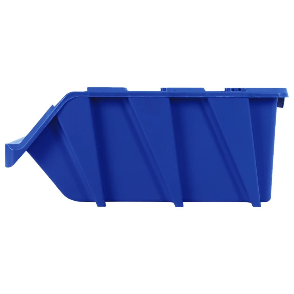 Vidaxl - Bac de rangement empilable 250 pcs 103x165x76 mm Bleu -  Organisation et rangement d'outils - Armoires à outils - Bleu - Bleu -  Armoires - Rue du Commerce