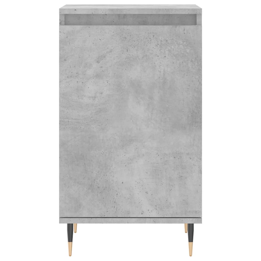 vidaXL Buffets 2 pcs gris béton 40x35x70 cm bois d'ingénierie