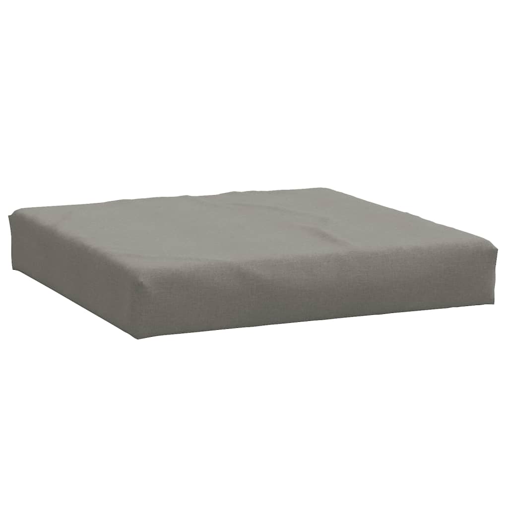 vidaXL Coussins de palette lot de 3 gris foncé mélangé tissu