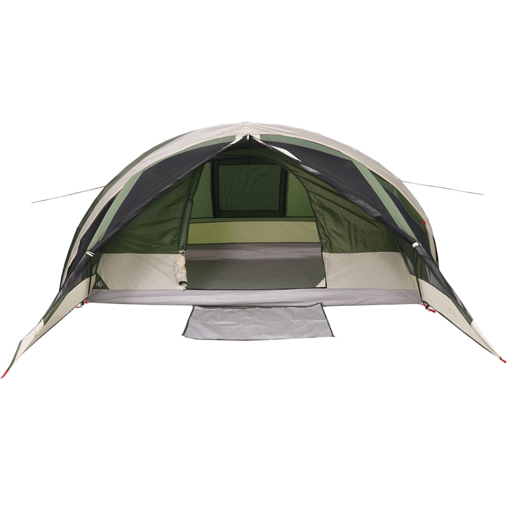 vidaXL Tente de cabine familiale 6 personnes vert imperméable