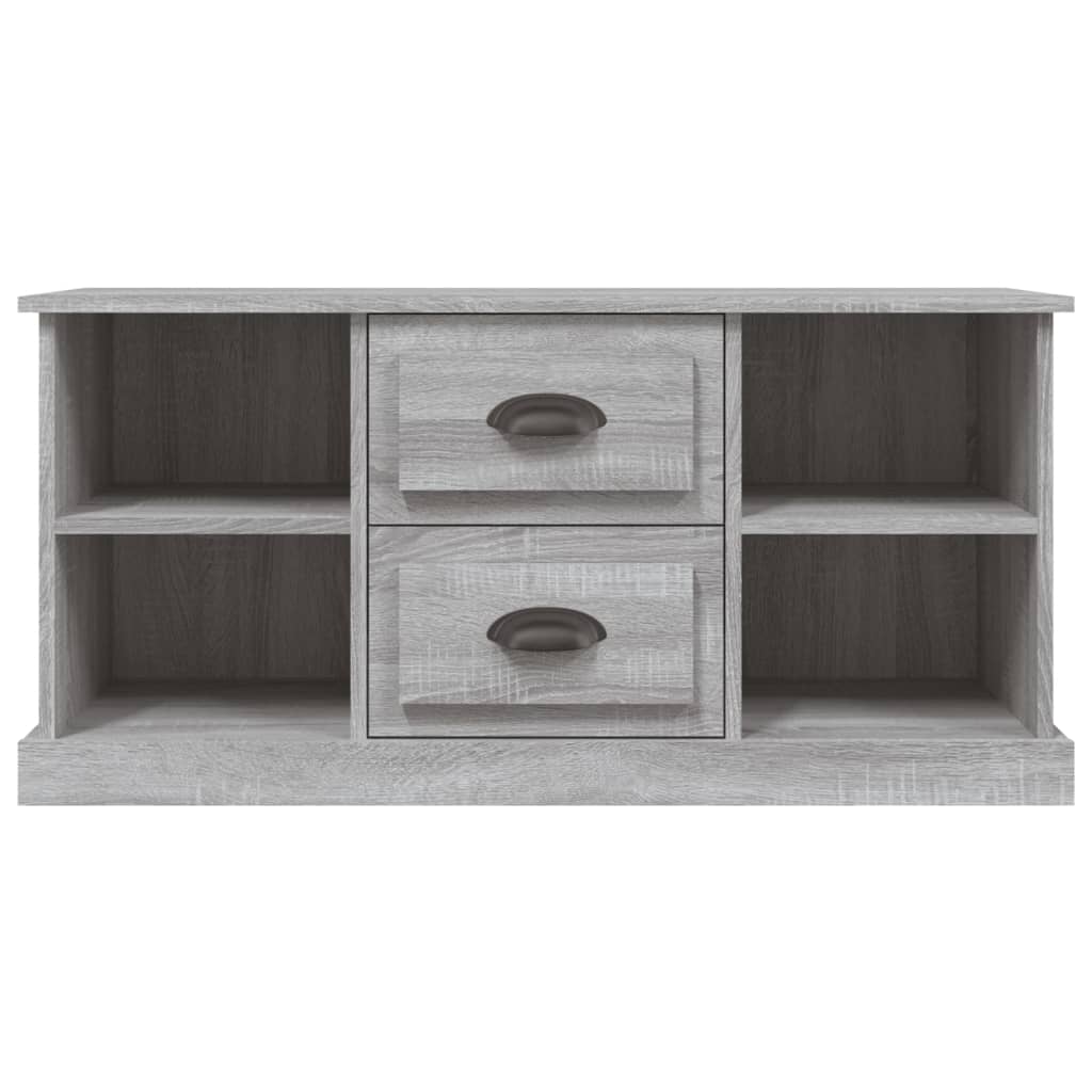 vidaXL Meuble TV sonoma gris 99,5x35,5x48 cm bois d'ingénierie