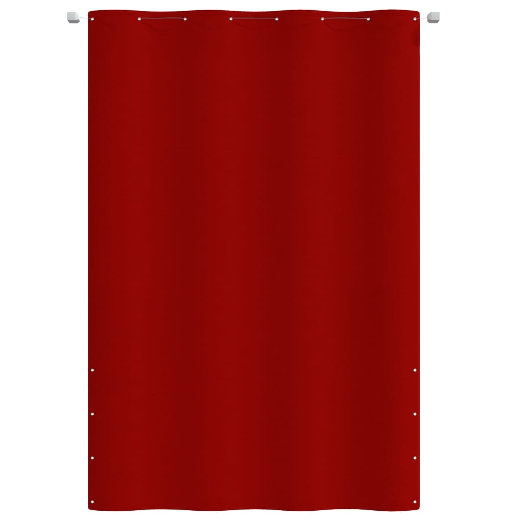 vidaXL Écran de balcon Rouge 160x240 cm Tissu Oxford