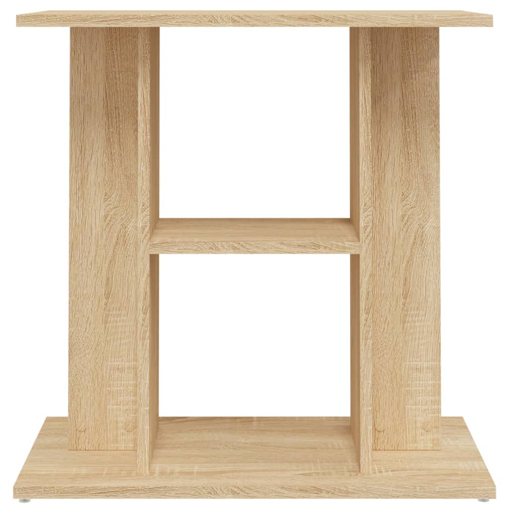 vidaXL Support pour aquarium chêne sonoma 60x30x60cm bois d'ingénierie