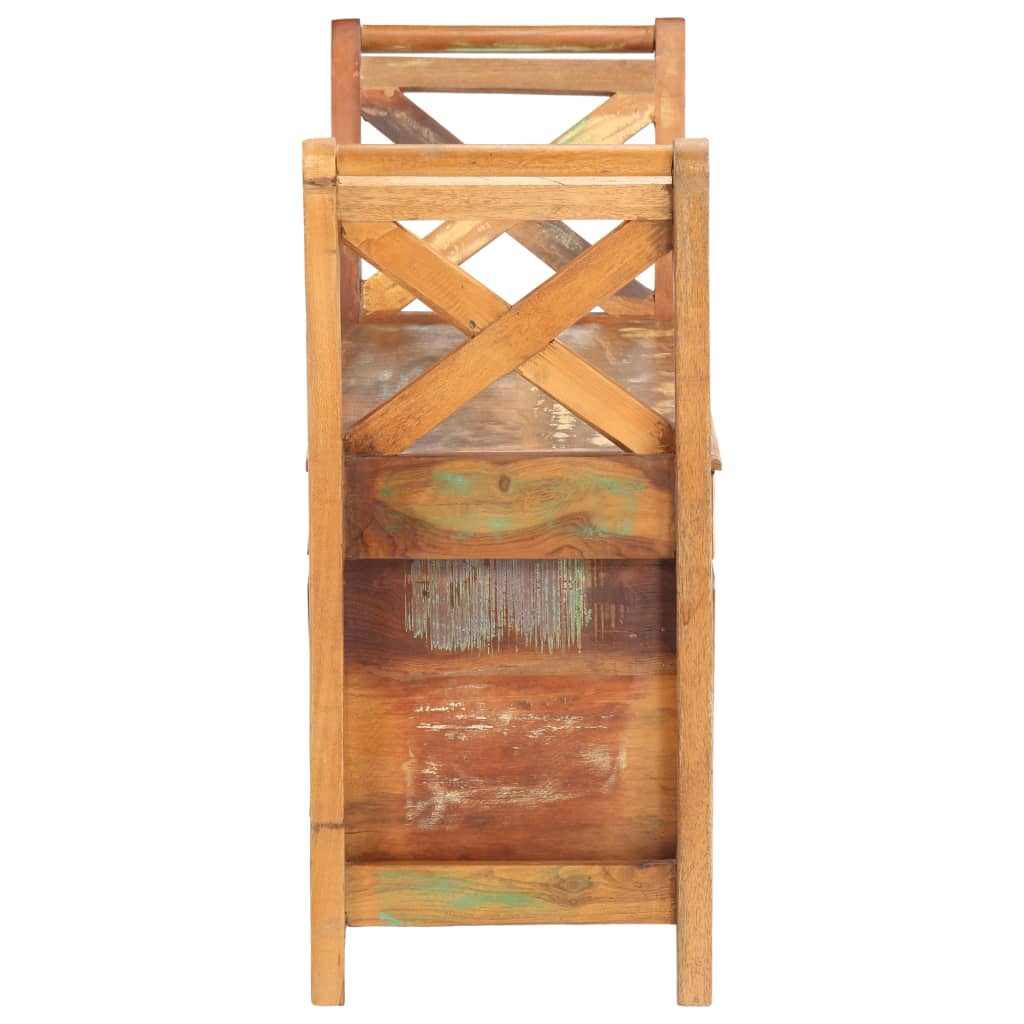 vidaXL Banc d'entrée 103x33x72 cm Bois de récupération solide