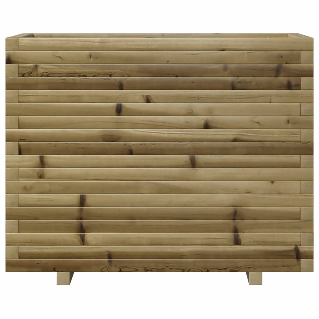 vidaXL Jardinière 90x40x72 cm bois de pin imprégné