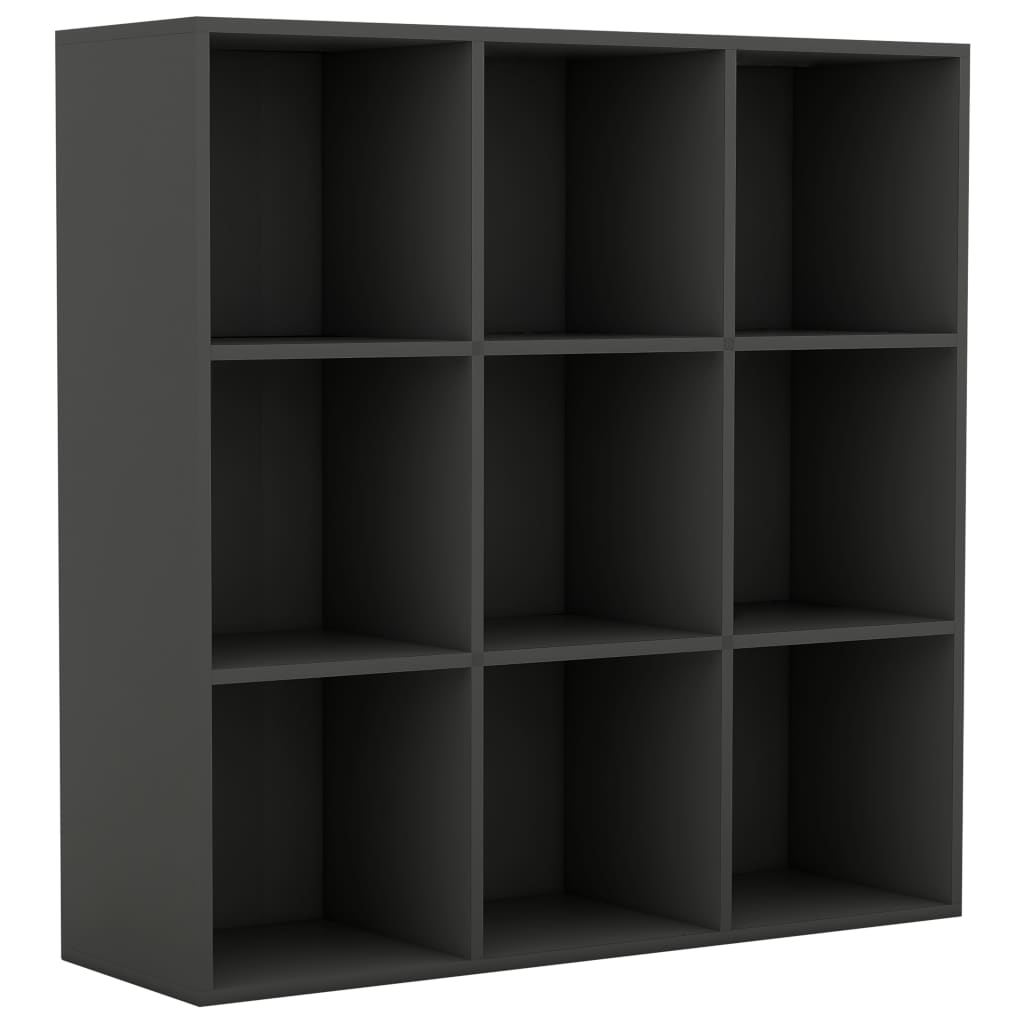 vidaXL Bibliothèque gris 98x29x97,5 cm bois d'ingénierie