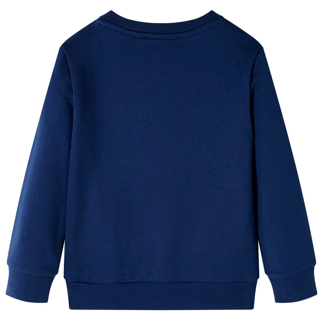 Sweatshirt pour enfants bleu marine 104