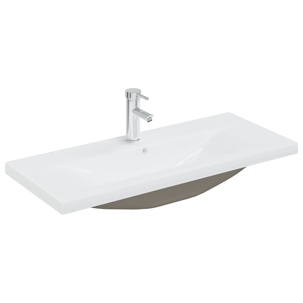 vidaXL Ensemble de meubles de salle de bain Chêne sonoma Aggloméré