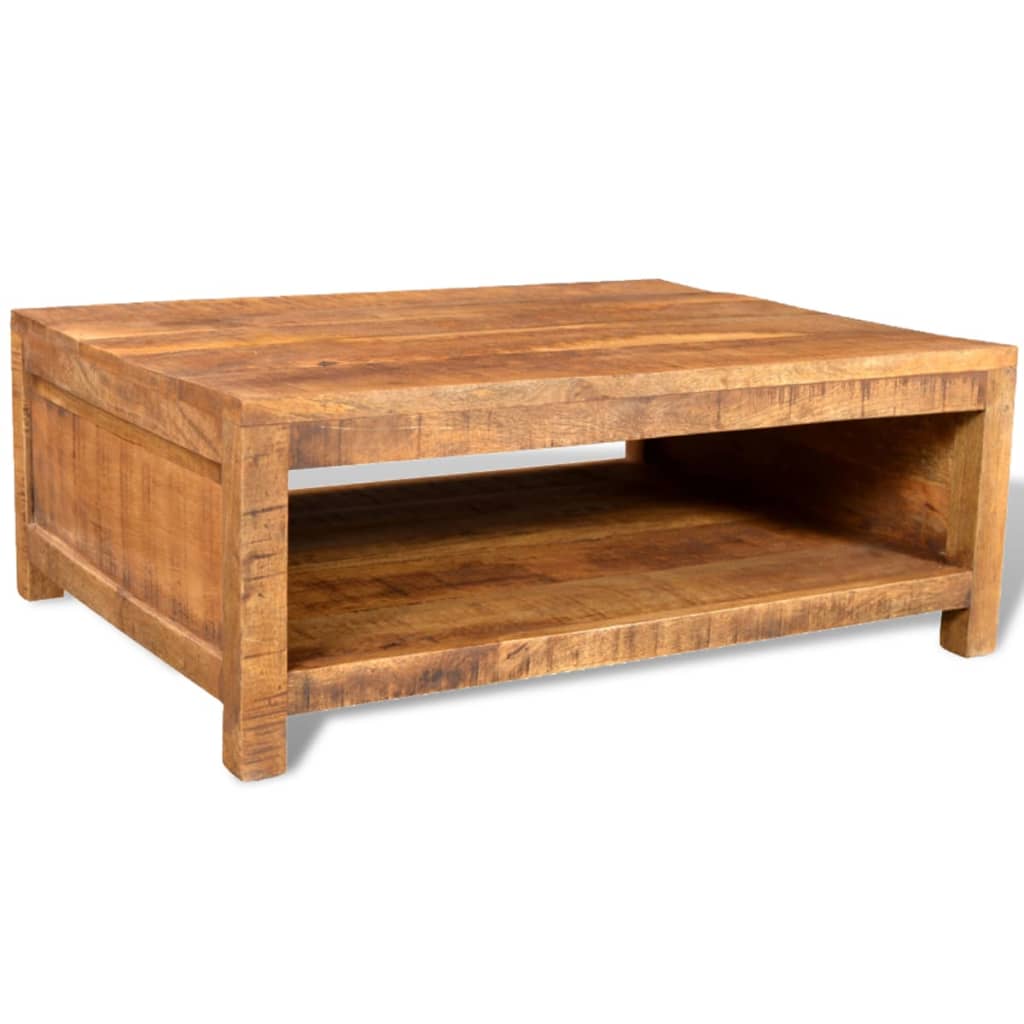 vidaXL Table basse Bois massif de manguier