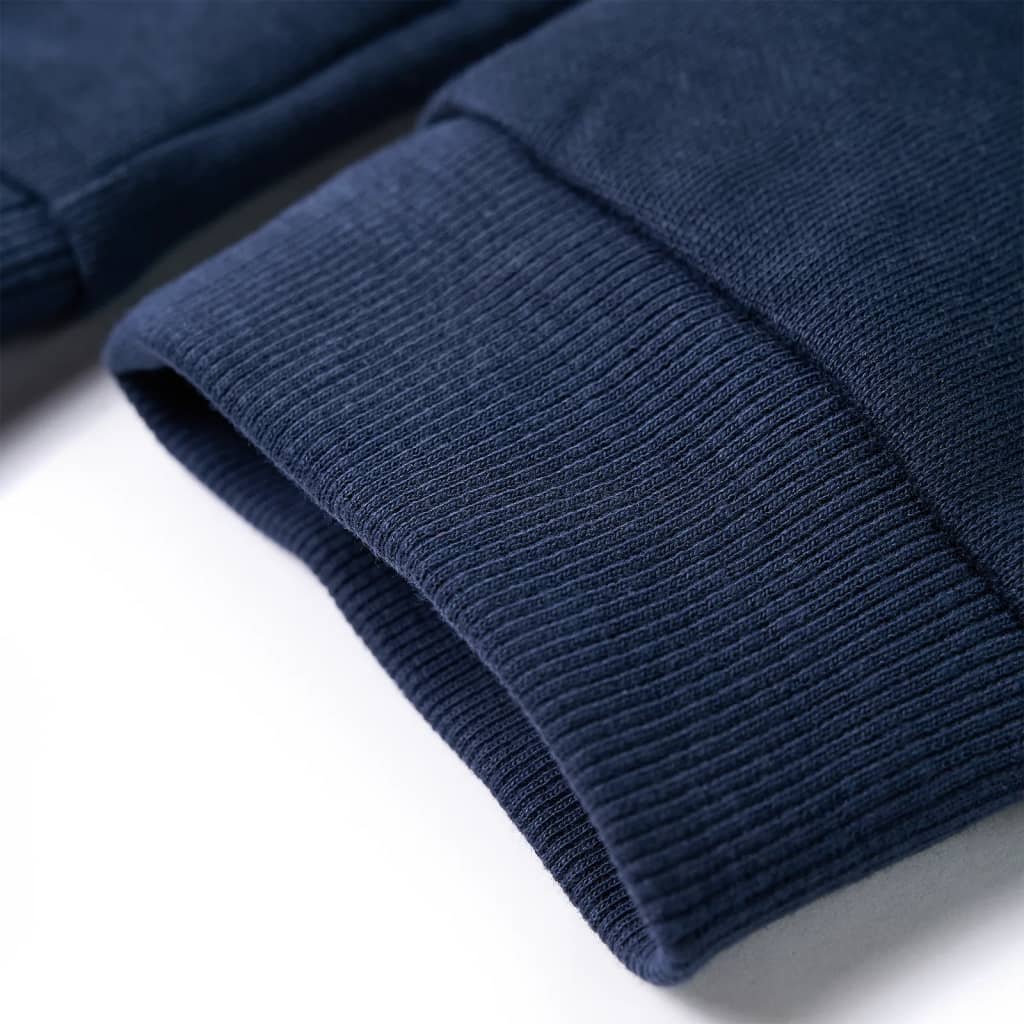 Pantalon de survêtement pour enfants bleu marine mélange 140