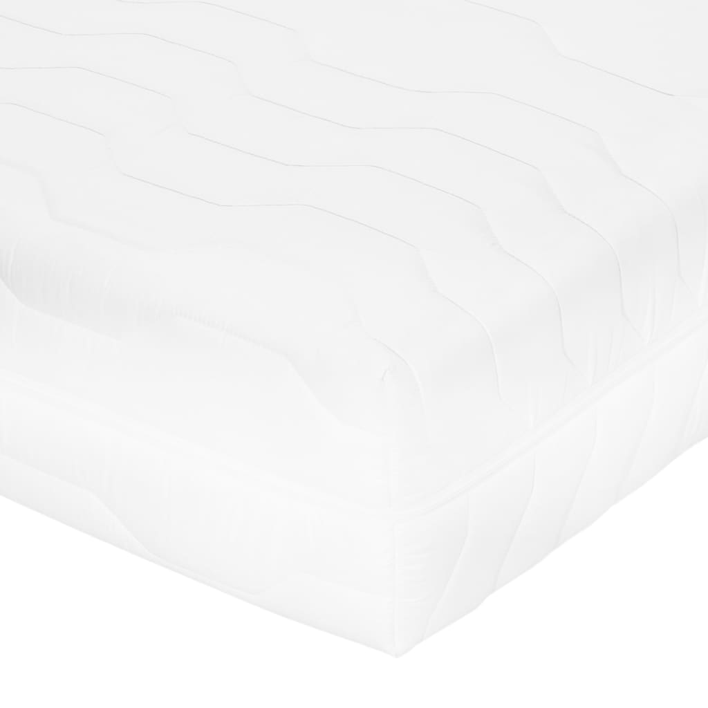 vidaXL Matelas 80 x 200 cm 7 zones Ressort ensaché 20 cm H2