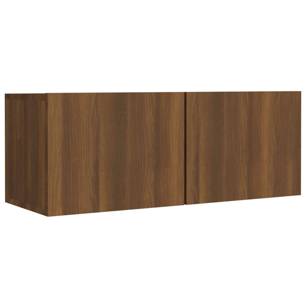 vidaXL Ensemble de meubles TV 5 pcs Chêne marron Bois d'ingénierie