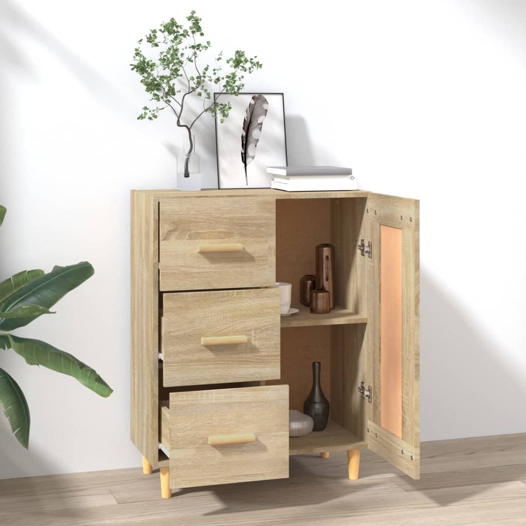 vidaXL Buffet Chêne sonoma 69,5x34x90 cm Bois d'ingénierie