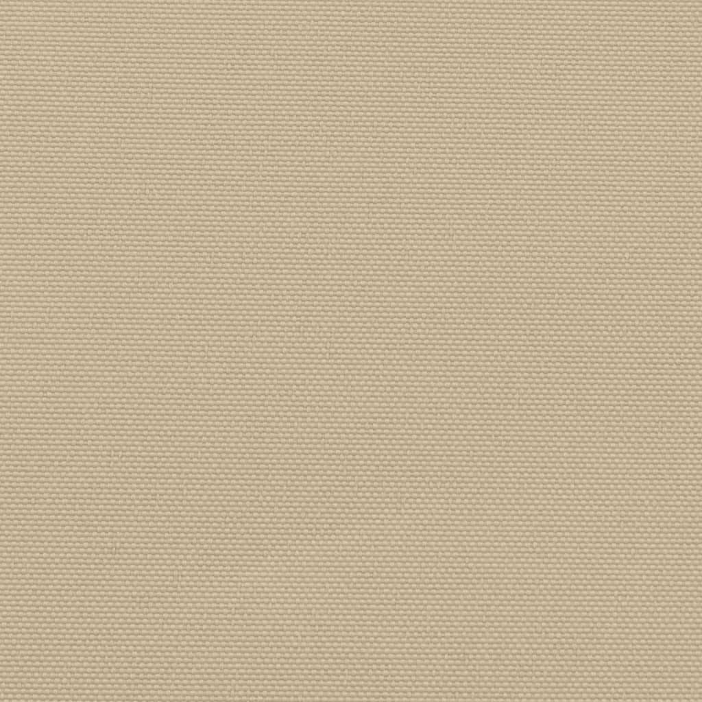 vidaXL Auvent latéral rétractable beige 220x500 cm