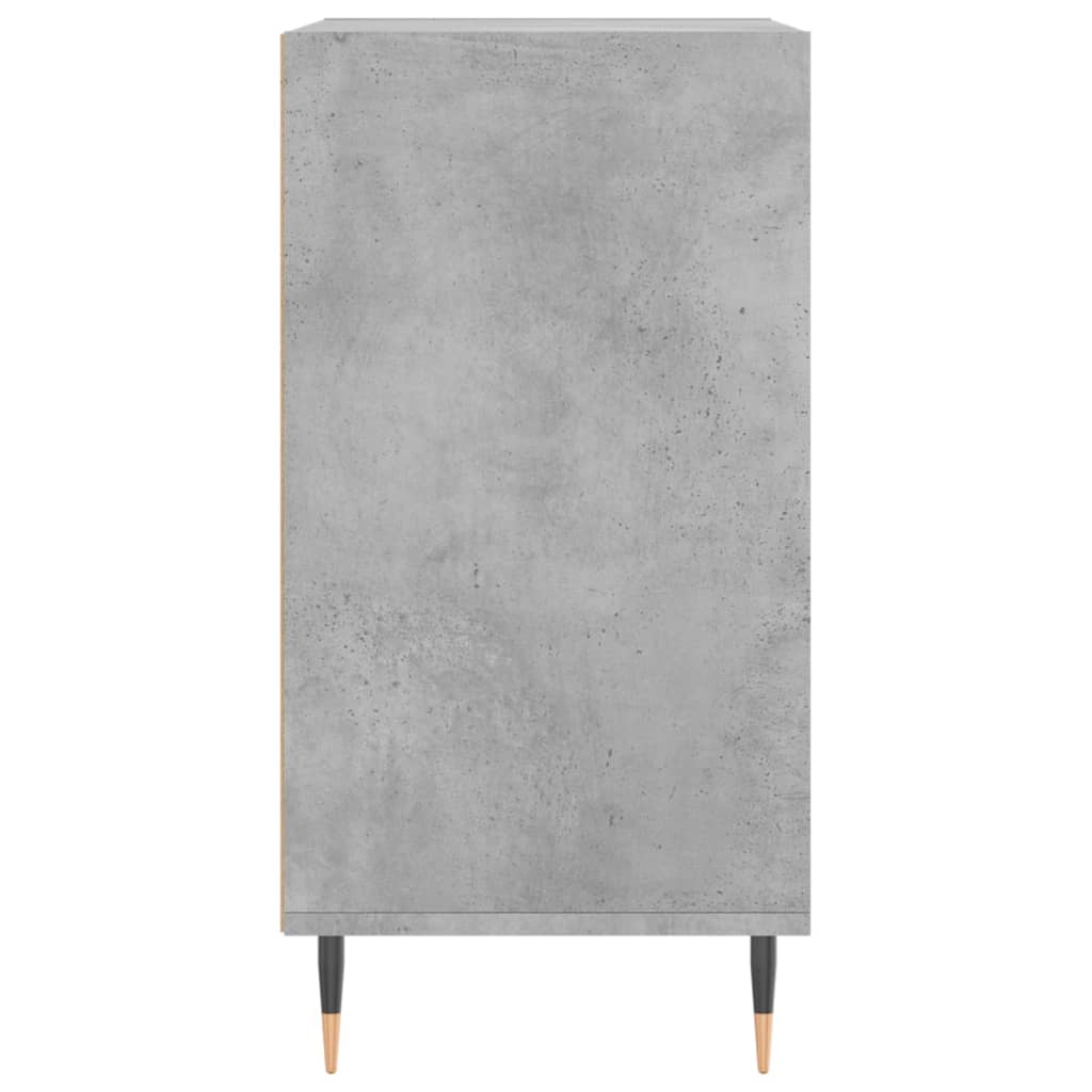 vidaXL Buffet gris béton 57x35x70 cm bois d'ingénierie