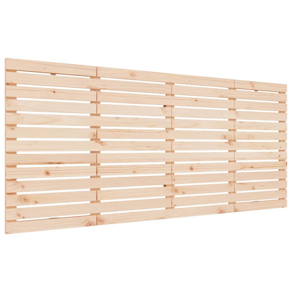 vidaXL Tête de lit murale 156x3x91,5 cm Bois massif de pin