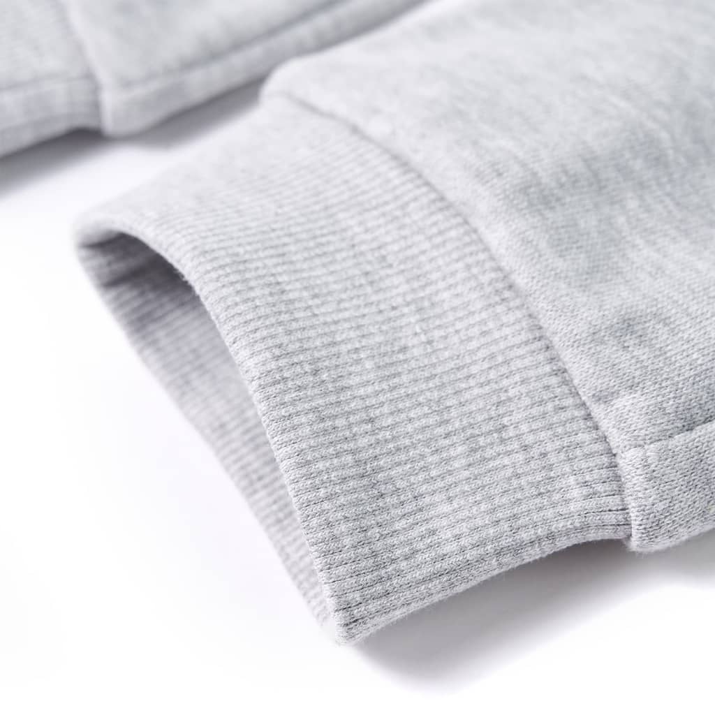 Pantalon de survêtement pour enfants gris mélangé 140