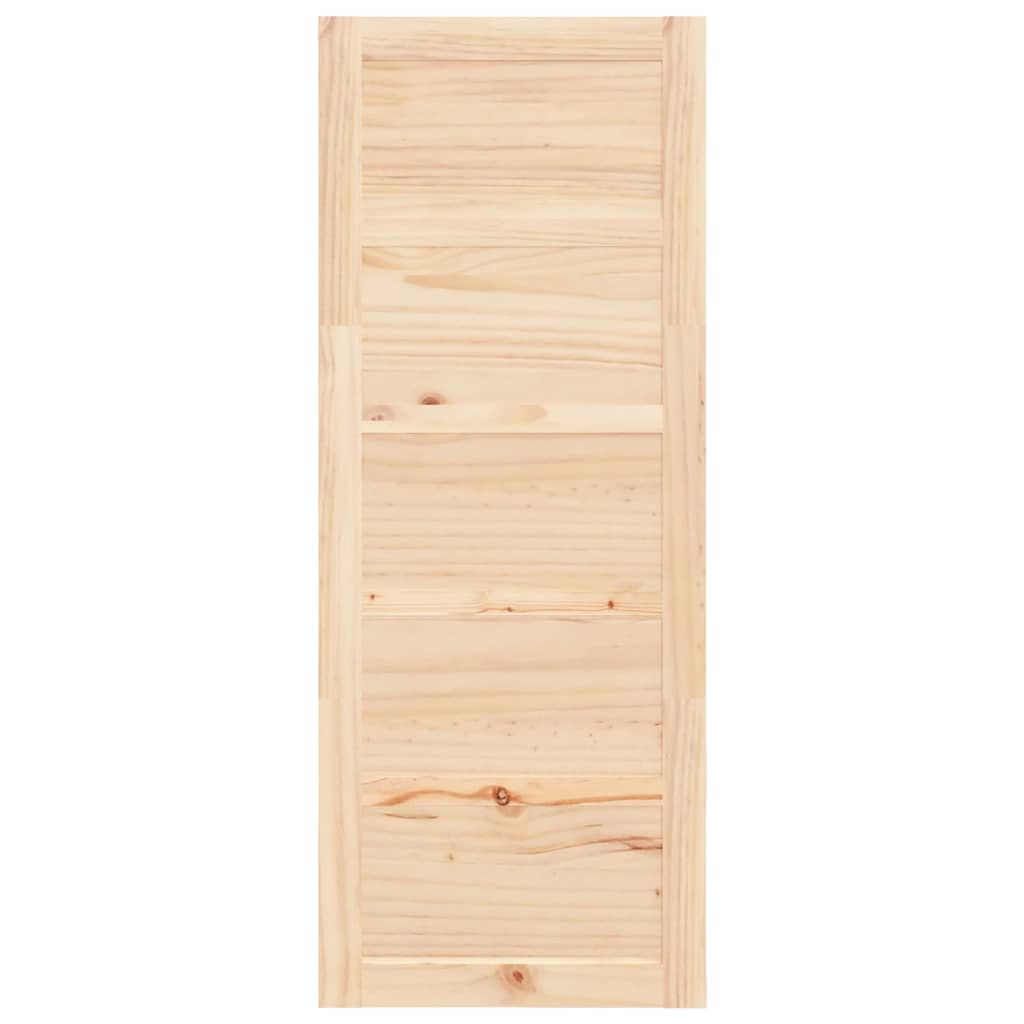 vidaXL Porte de grange 80x1,8x204,5 cm Bois massif de pin