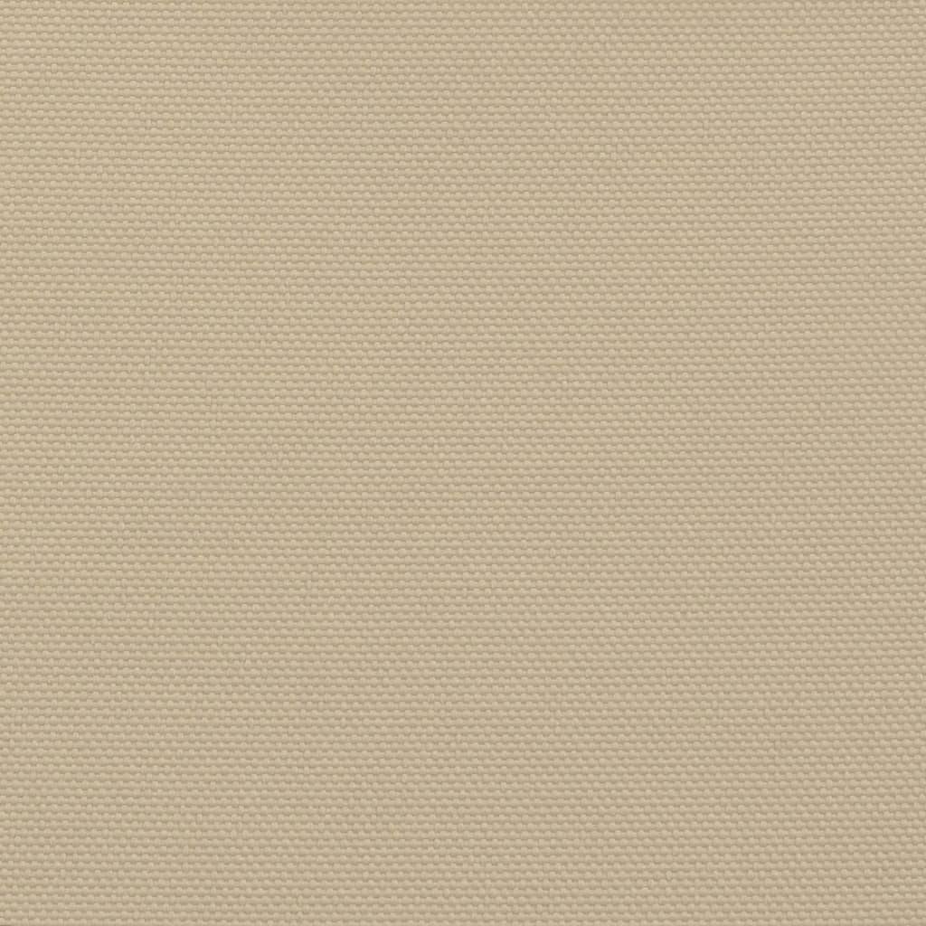 vidaXL Voile de parasol tissu oxford triangulaire 3,5x3,5x4,9 m beige