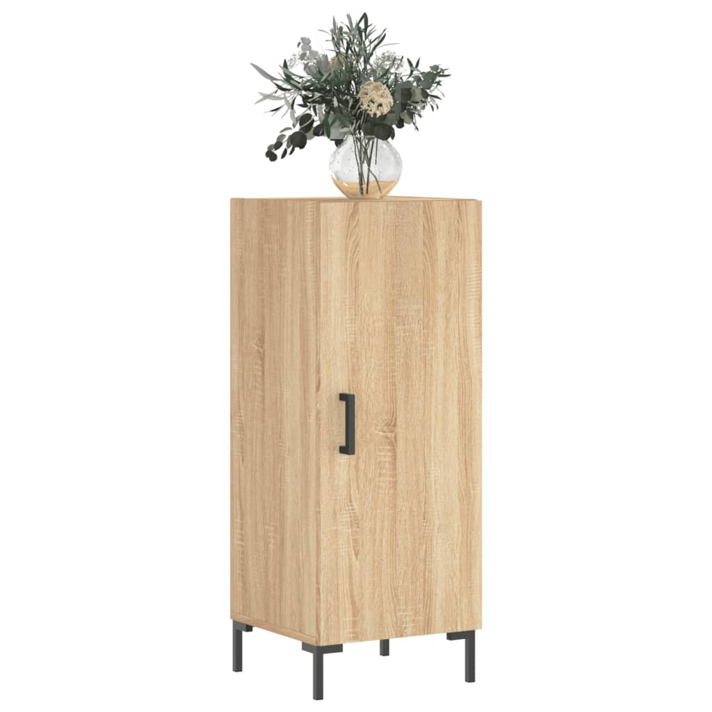 vidaXL Buffet Chêne sonoma 34,5x34x90 cm Bois d'ingénierie