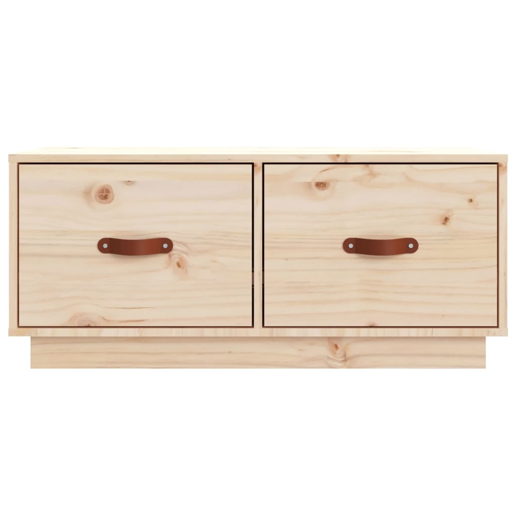 vidaXL Meuble TV 80x34x35 cm Bois de pin massif