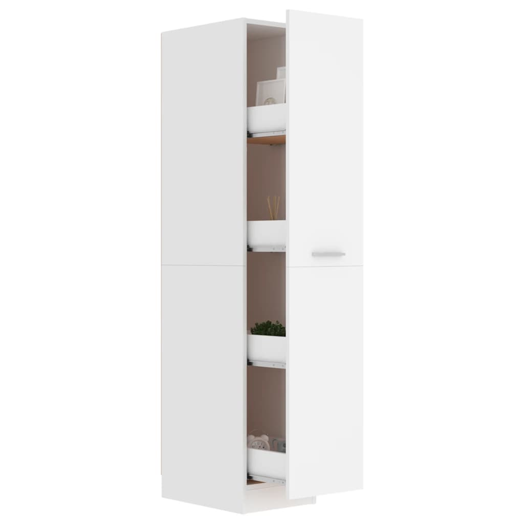 vidaXL Armoire d'apothicaire Blanc 30x42,5x150 cm Bois d’ingénierie