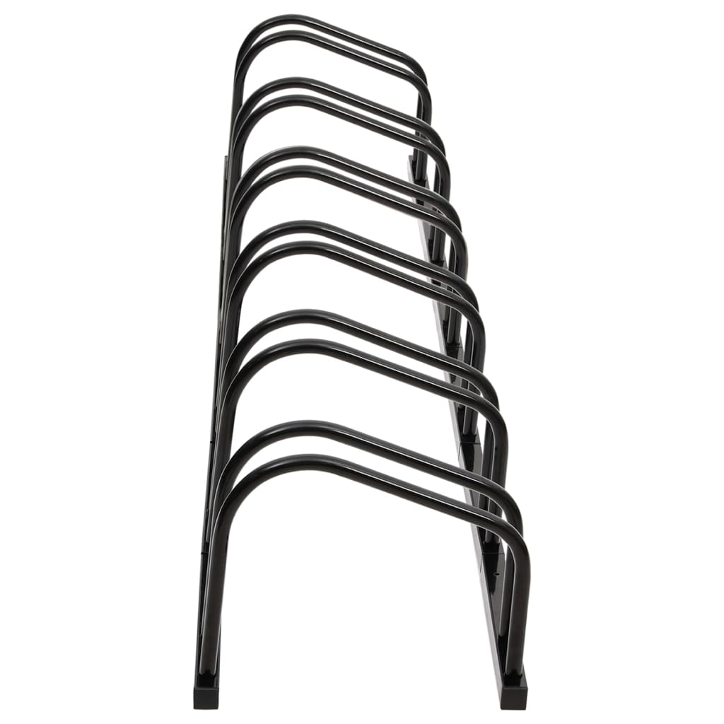 vidaXL Porte-vélos pour 6 vélos noir acier