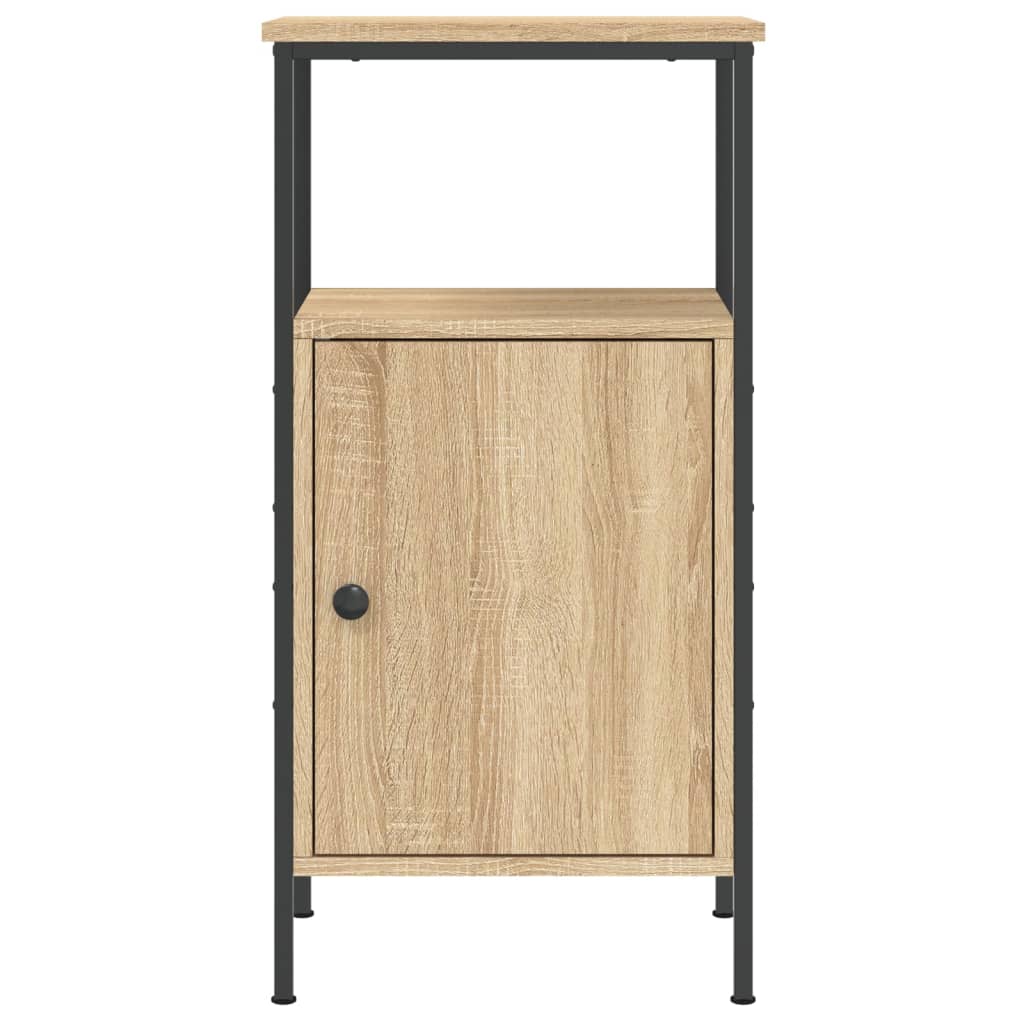 vidaXL Table de chevet chêne sonoma 41x31x80 cm bois d'ingénierie