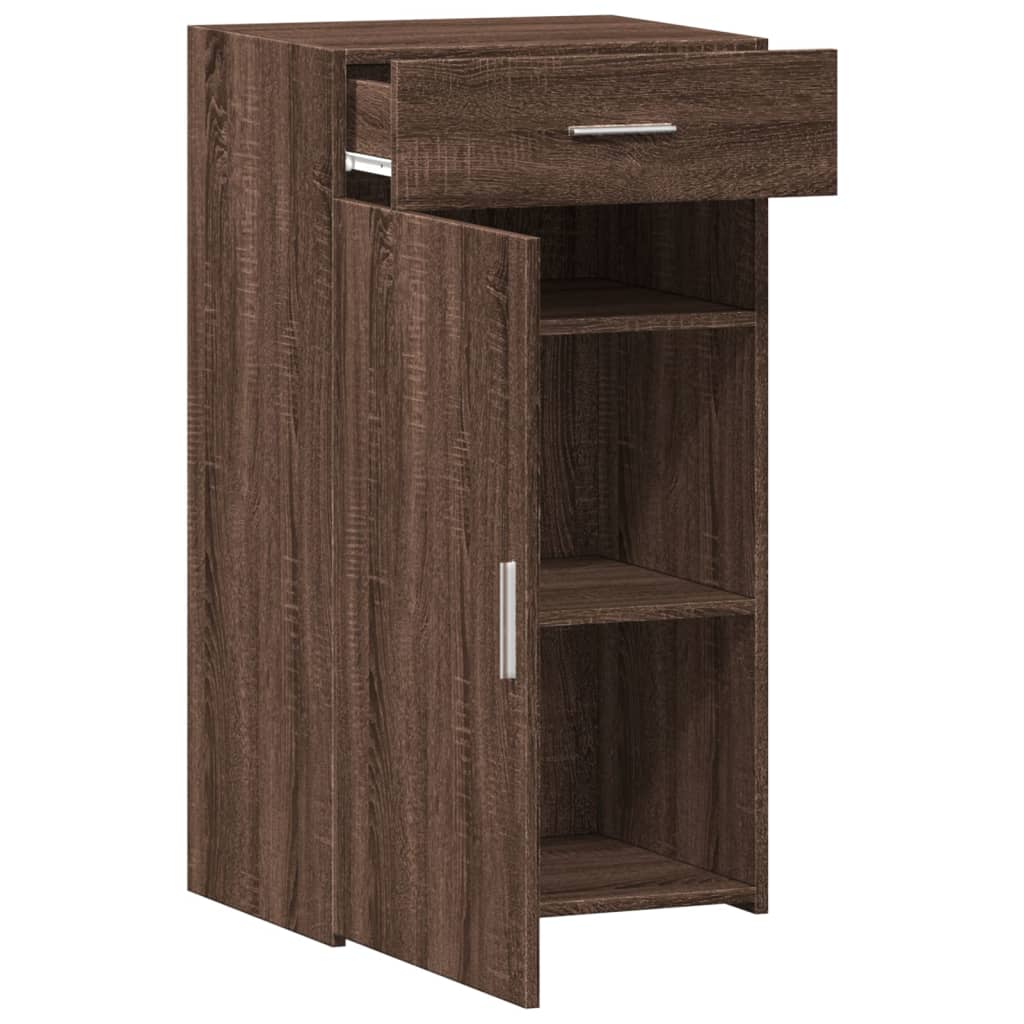 vidaXL Buffet chêne marron 50x42,5x93 cm bois d'ingénierie