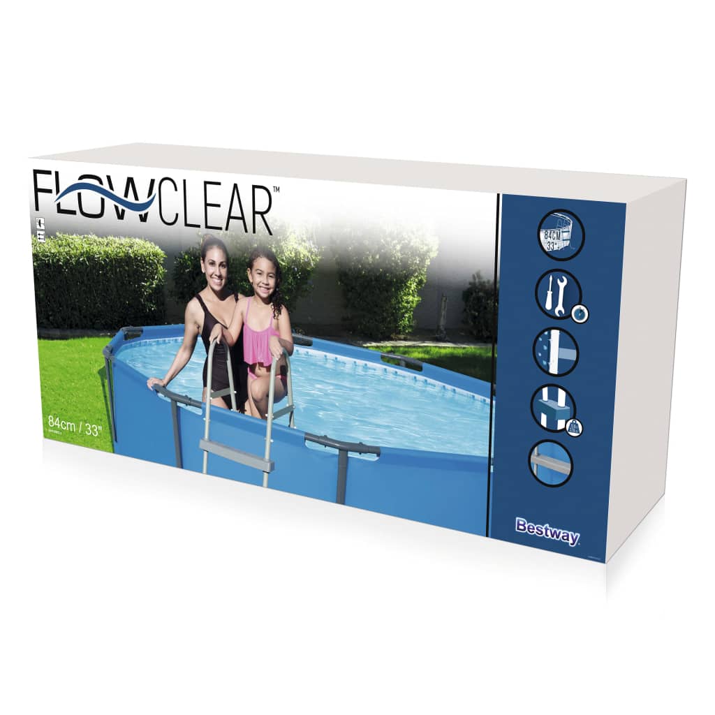 Bestway Échelle de piscine à 4 marches Flowclear 122 cm 58331