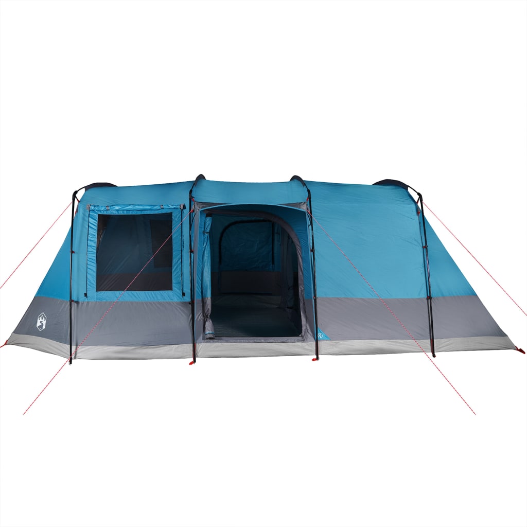 vidaXL Tente de camping tunnel 4 personnes bleu imperméable