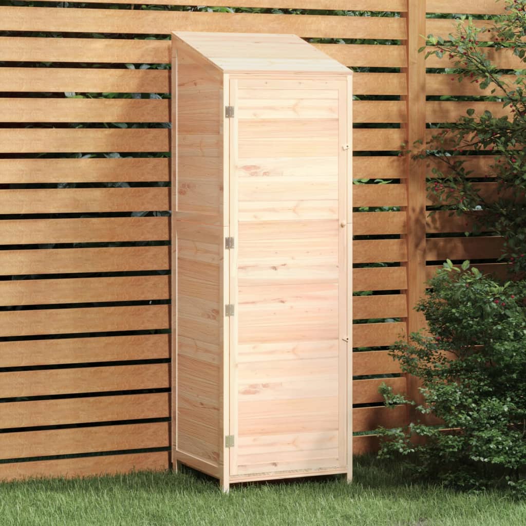 vidaXL Remise de jardin 55x52x174,5 cm Bois de sapin solide