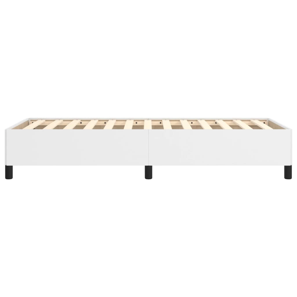 vidaXL Cadre de lit sans matelas blanc 80x200 cm similicuir