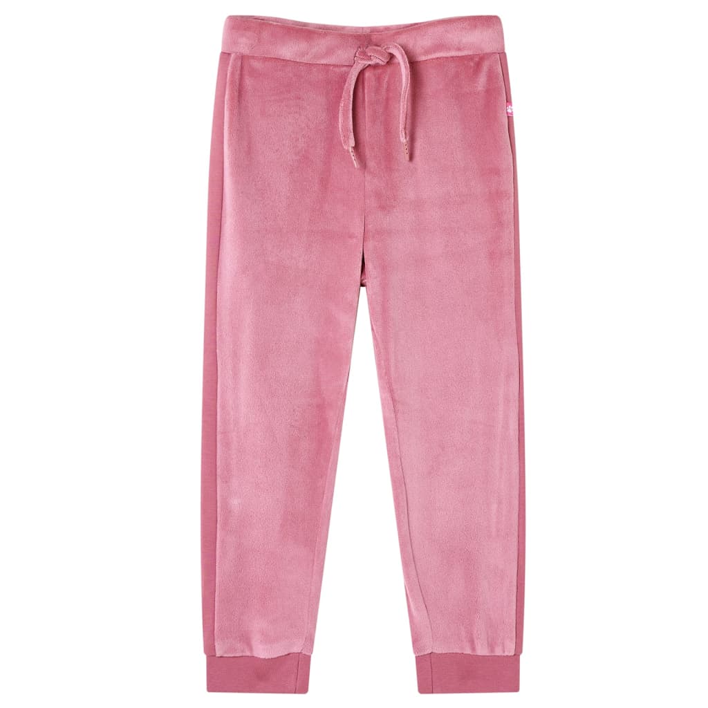 Pantalon de survêtement pour enfants framboise 140