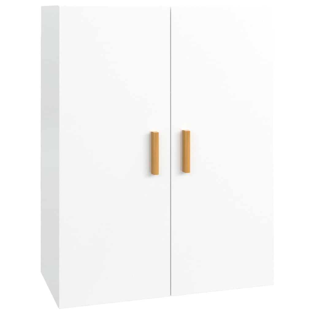 vidaXL Armoire murale suspendue Blanc brillant 69,5x34x90 cm