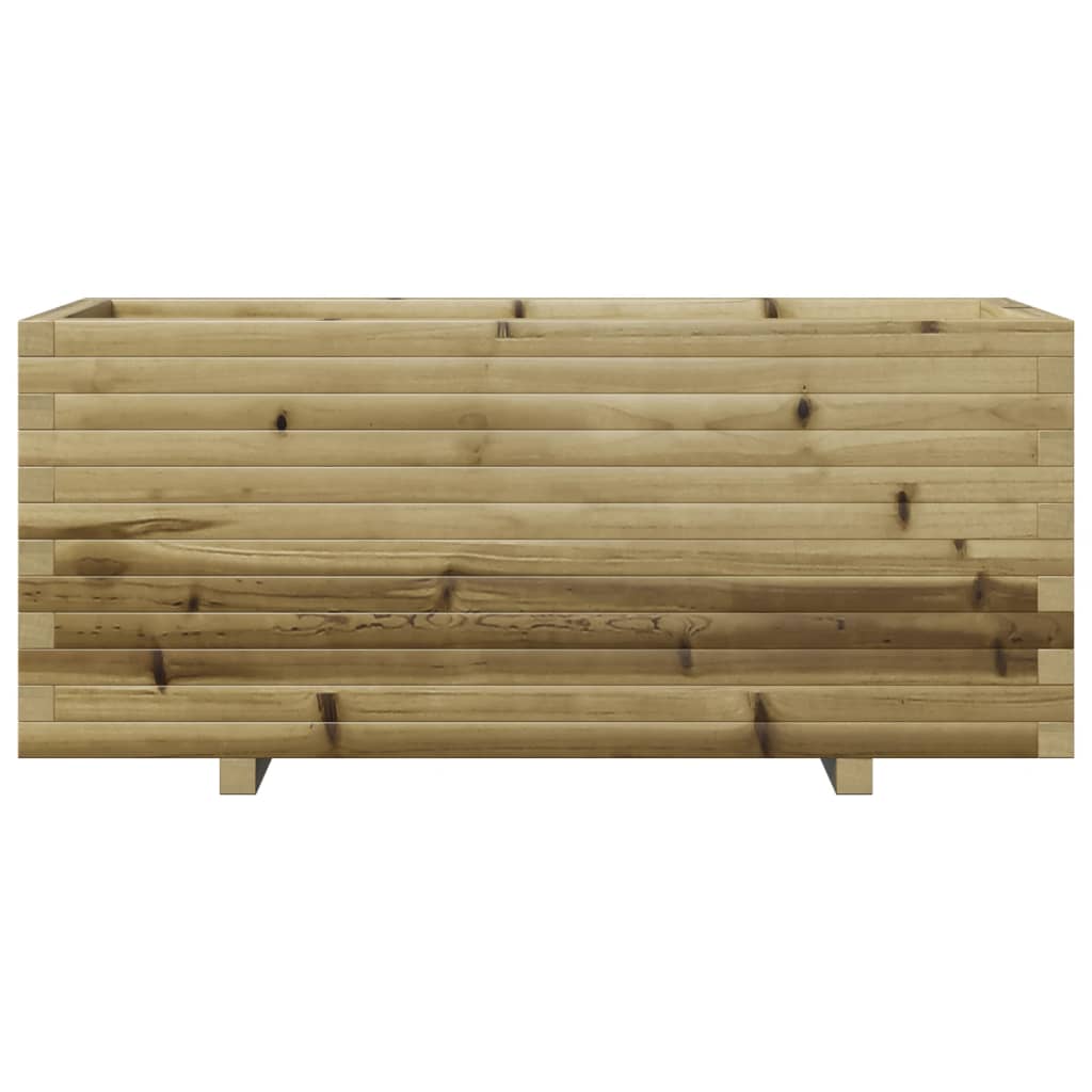 vidaXL Jardinière 110x40x49,5 cm bois de pin imprégné