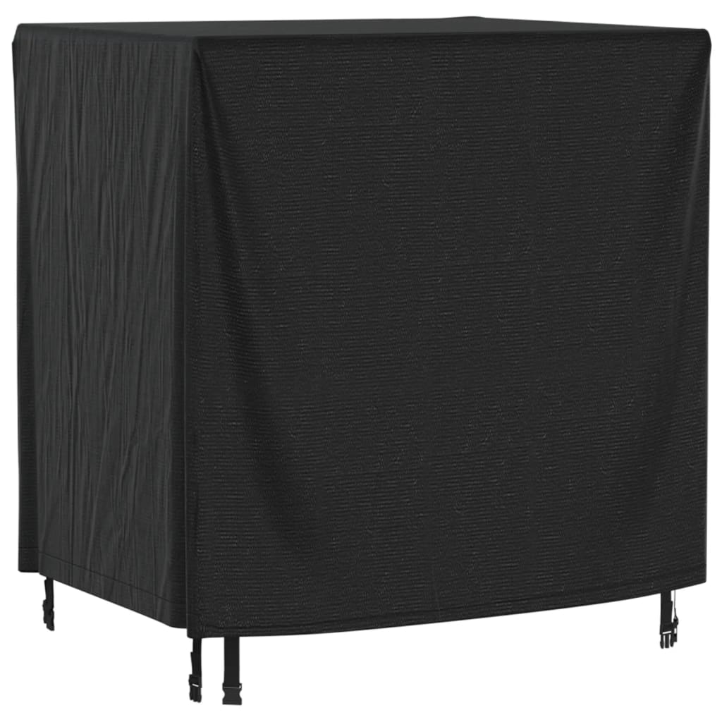 vidaXL Housse de salon de jardin noir 116x100x120 cm imperméable 420D