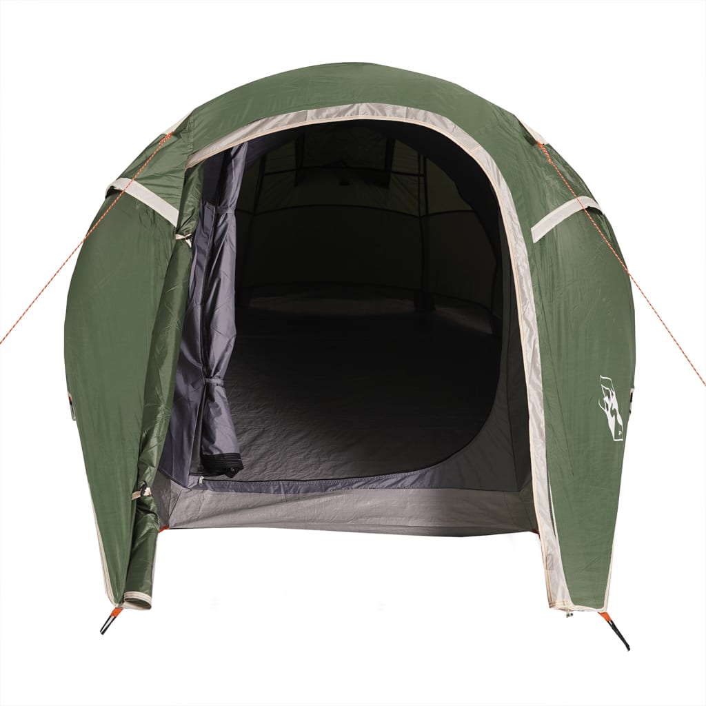 vidaXL Tente de camping tunnel 2 personnes vert imperméable