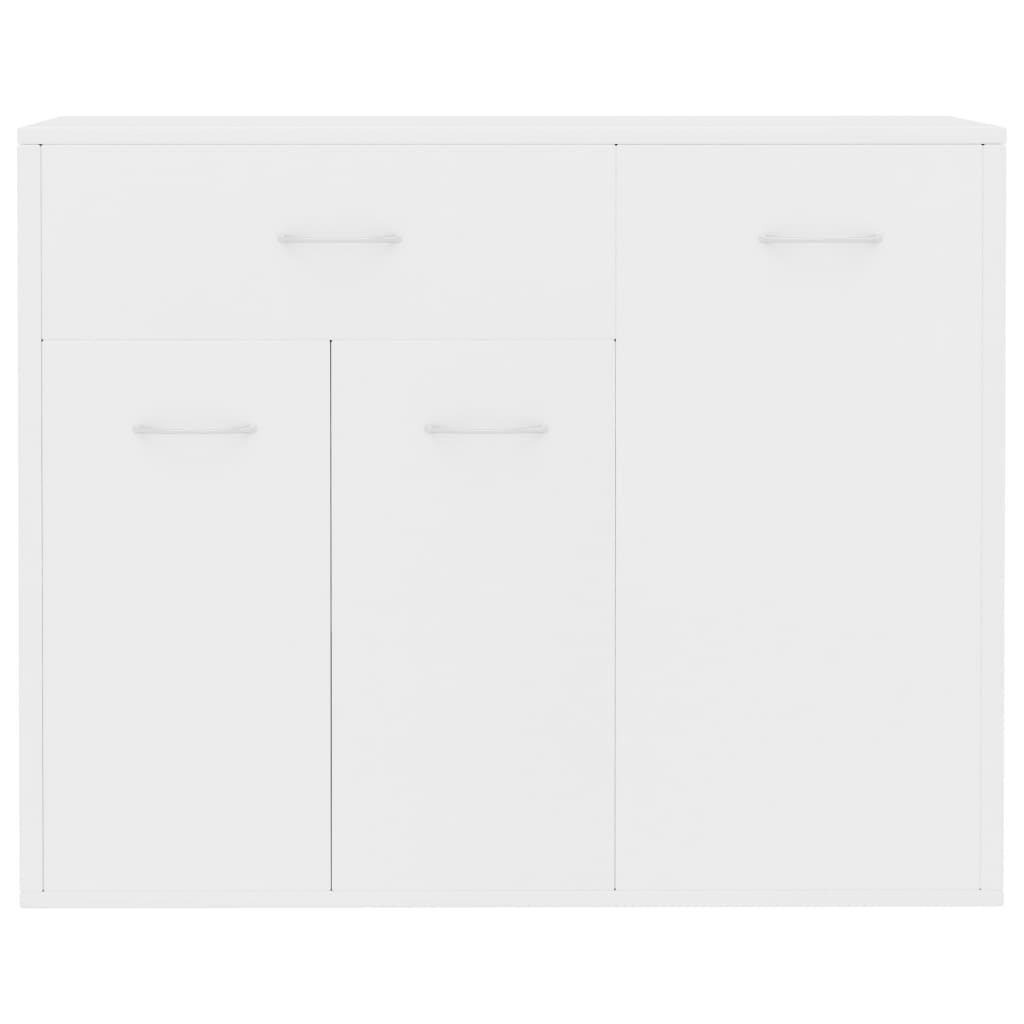 vidaXL Buffet Blanc 88x30x70 cm Bois d'ingénierie