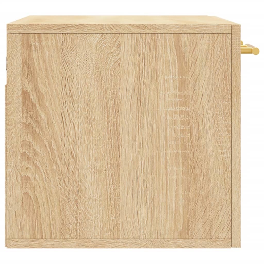 vidaXL Armoire murale Chêne sonoma 60x36,5x35 cm Bois d'ingénierie