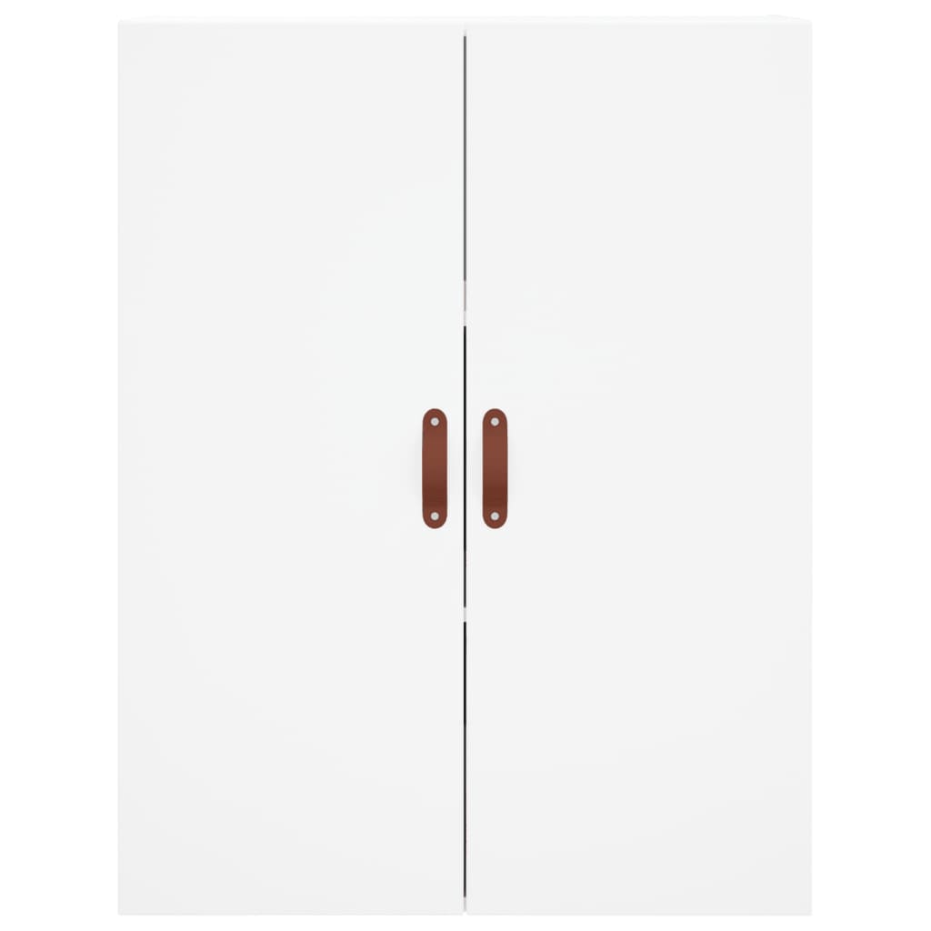 vidaXL Armoires murales 2 pcs blanc 69,5x34x90 cm