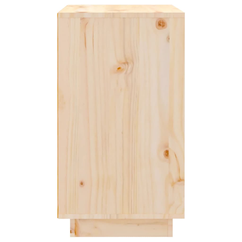 vidaXL Armoire à vin 55,5x34x61 cm Bois de pin massif