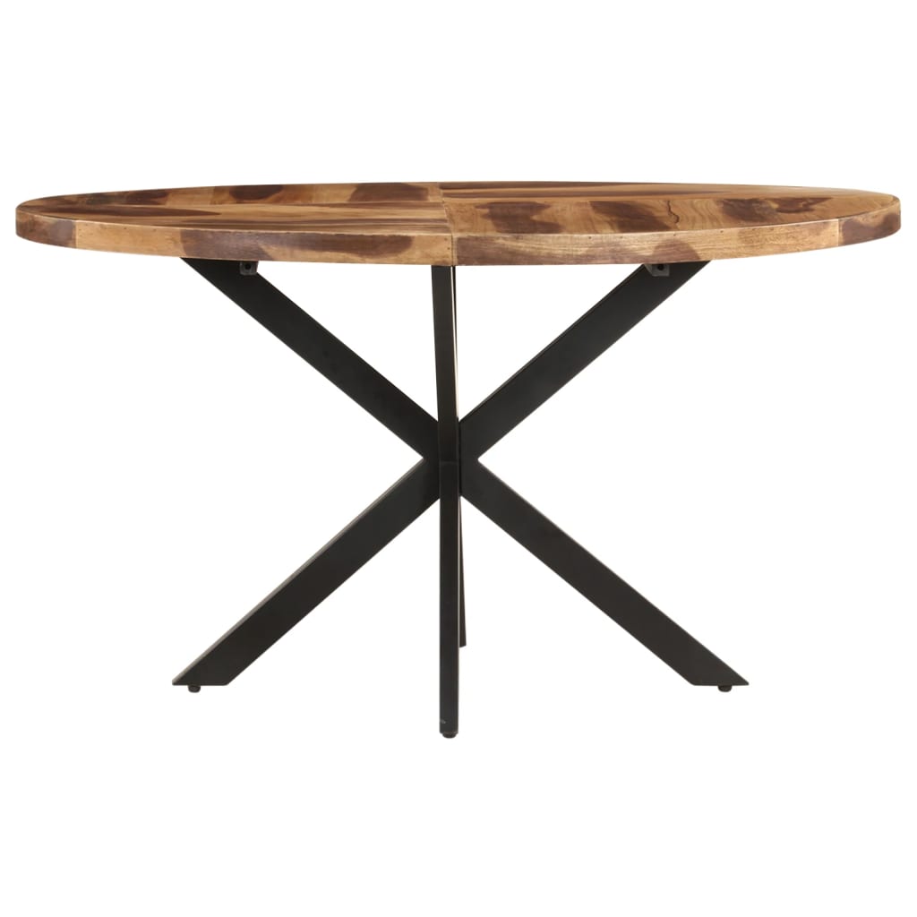 vidaXL Table à manger 140x80x75cm bois d'acacia massif