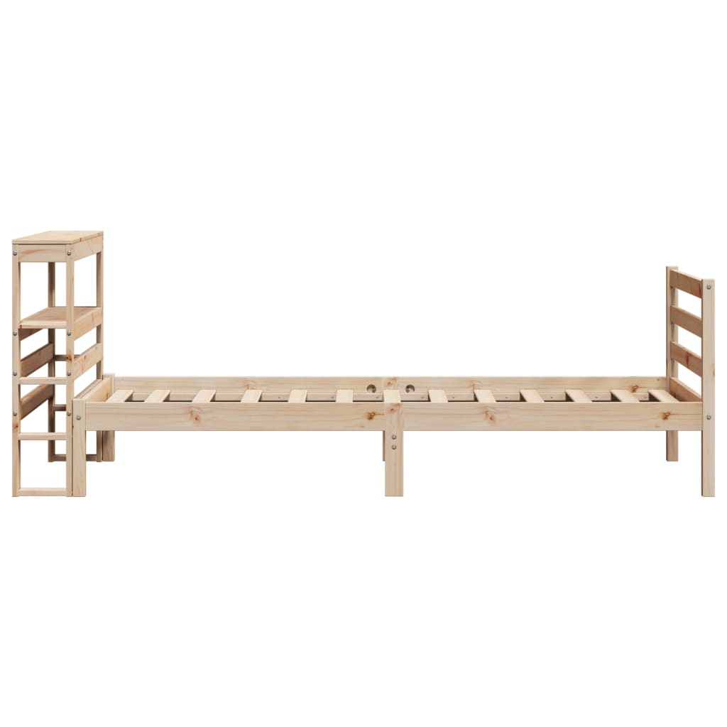 vidaXL Cadre de lit sans matelas 90x200 cm bois de pin massif