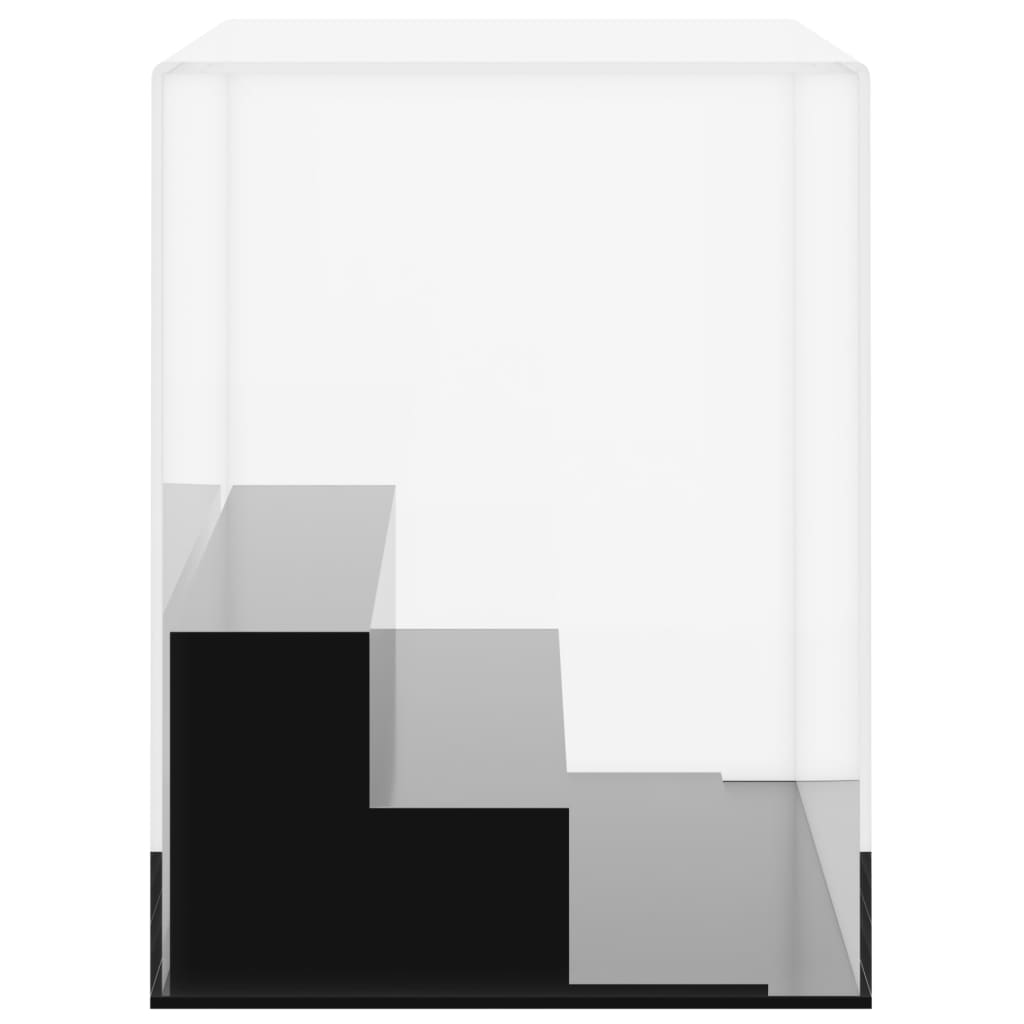 vidaXL Boîte d'affichage transparente 25x12x16 cm acrylique